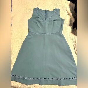 Loft Slate blue dress size 6